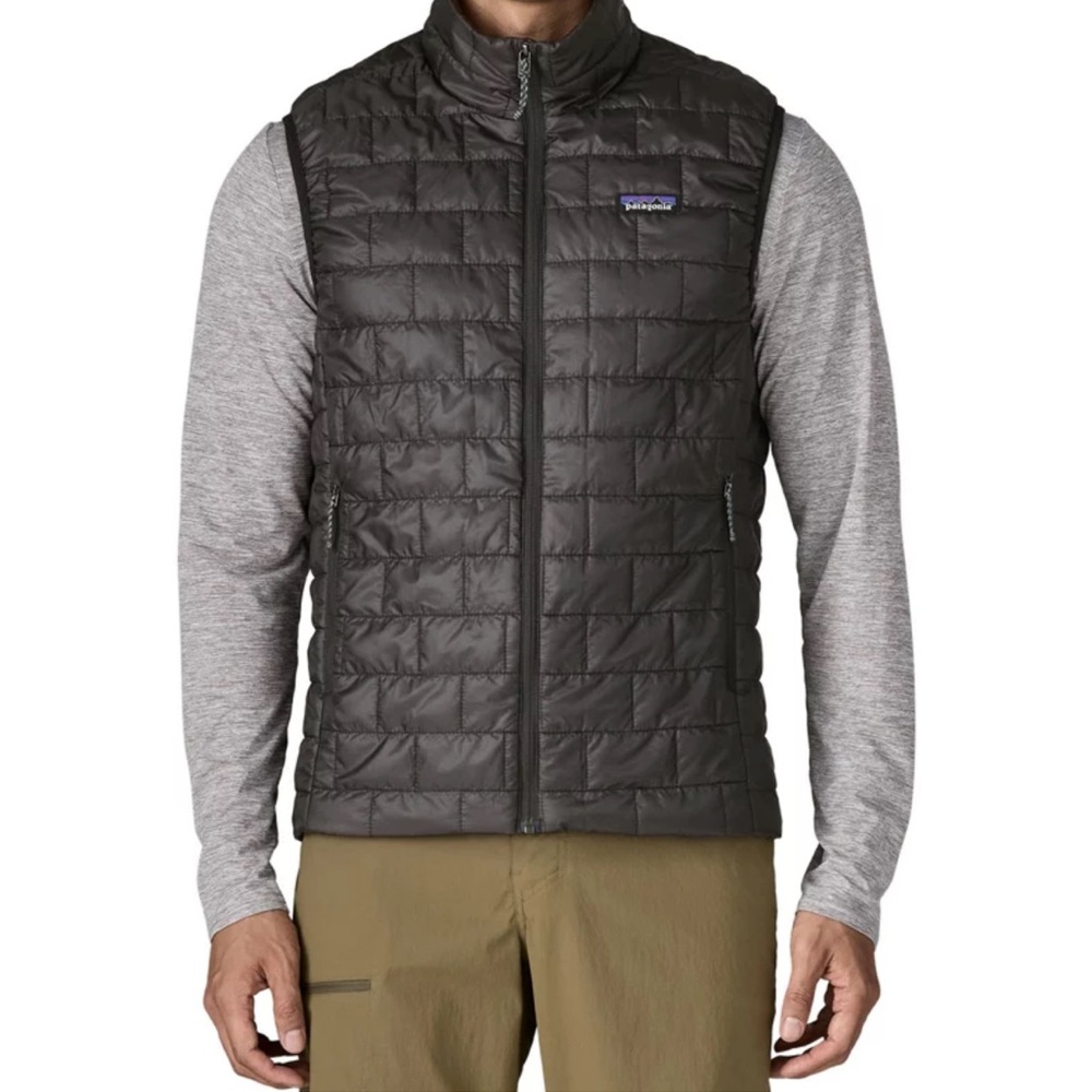 Patagonia Men's Charcoal Quilted Vest